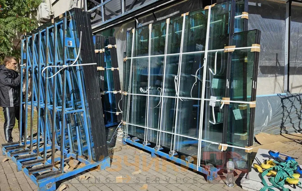 Монтаж склопакетів на літній терасі фото 53